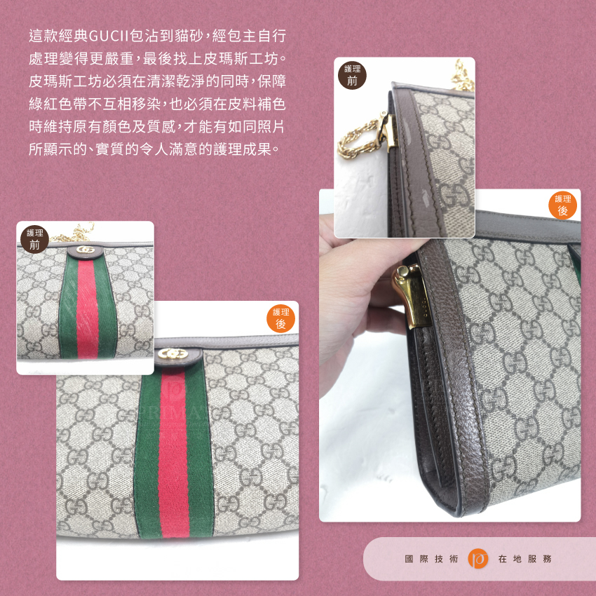 CleaningAvertMould-GUCCI-bags護理案例1