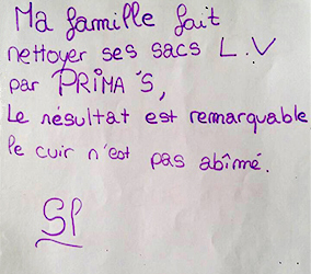 奢侈品護理-我家的LV包是由Primas護理，結果令人驚異皮料都沒損傷耶
